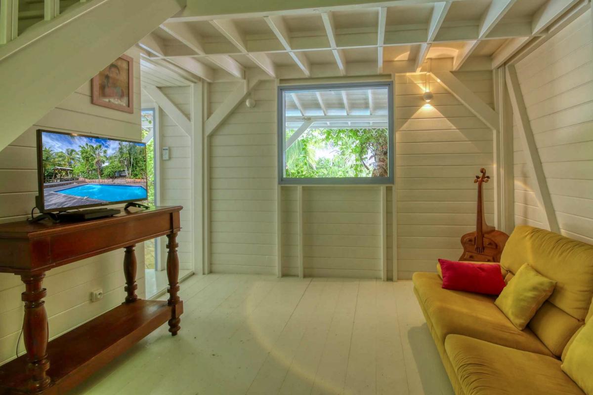 location de villa Sainte-Anne Martinique 6 personnes salon 1